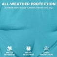 thumbnail image 3 of Outdoor Chaise Lounge Cushion,4" Thick Lounge Chair Cushions with Non-Slip Ties,Water-Resistant and Fade Resistant Lounger Replacement for Patio,21"x72 ", 3 of 7