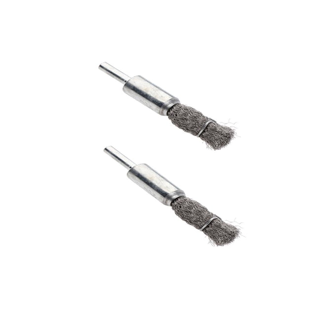 2x Cepillo de Alambre Vástago de 6 Mm, Cepillo de Herramienta Rotatorio, Pulido /metal/acero Inoxidable, Herramientas de Eliminaci Gloria Broca de acero inoxidable