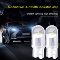 thumbnail image 3 of 10 unidades de luz led para cúpula de coche T10 W5w, luz de lectura interior para coche, azul hielo Feliz Sencillez, 3 of 5
