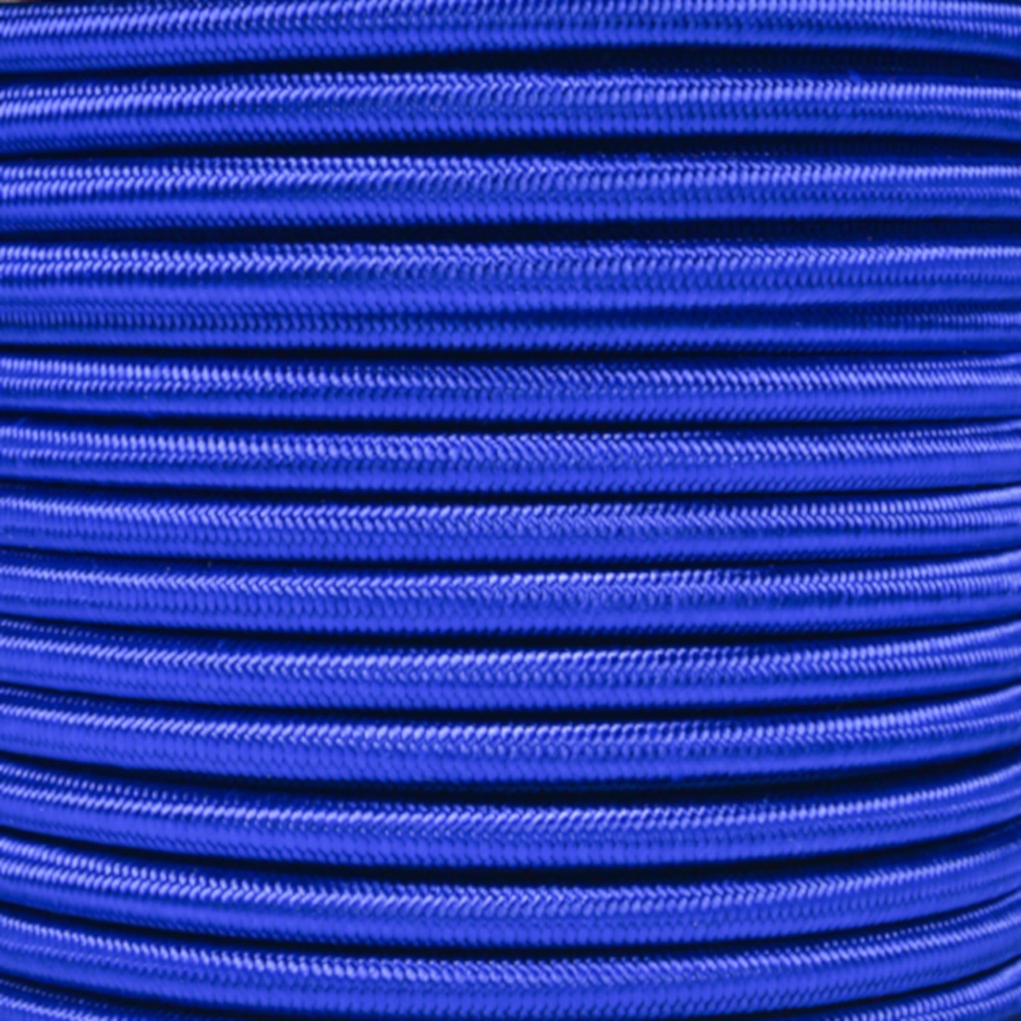 Paracord Planet - 1/4 Inch - Electric Blue Shock Cord X 25 Feet