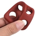 thumbnail image 4 of Uxcell Basketball Shooting Aid Finger Shoot Trainer Training Equipment Correct Shooting Posture Dark Red, L, 4 of 6