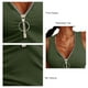 thumbnail image 4 of Camiseta sin mangas con cremallera Nikou para mujer Top sin mangas de punto acanalado Acabado de lujo, 4 of 5
