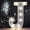 J, variant on LED Marquee Letter Lights, Light Up Silver Letters Glitter Alphabet Letter Sign Battery Powered for Night Light Birthday Party
