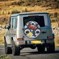 thumbnail image 5 of Goofa Astronaut And Space Pattern Universal Tire Cover for Jeep, SUV, Truck, and Trailer – Waterproof, UV-Resistant,Easy to Install, Fits 14"-17" Tires-17 inch, 5 of 6