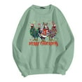 thumbnail image 3 of Chandail à Capuche Mode pour Hommes Logo de Vacances de Noël Automne Imprimé Chandail Décontracté Confortable, 3 of 4