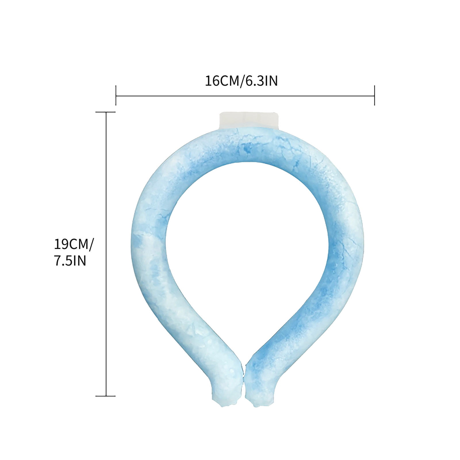 Ice Ring Summer Outdoor Sports PCM Neck Ring Ice Ring Hanging Neck Device Portable，5ML, Kitchen Multifunctional Tool Home Tool