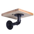 thumbnail image 3 of Coofit Support d'Étagère 2 Pcs Support Mural en Tuyau de Fer Robuste Support d'Étagère Murale pour Tablettes Flottantes, 3 of 10