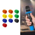 thumbnail image 2 of Universal Microphones Cover Shockproof Filter Sponges Protectors For Podcasters Musicians Quick Installs Material Yellow Or ange Red 2, 2 of 5