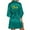 Green, variant on Womens Towel Bathrobe Short Women's Wedding Party Robe Letters Kimono Satin Pyjamas Bridesmaid Bathrobe, Size XL