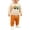 Yellow, variant on Ruyang Toddler Halloween Outfit Boy Girl Pumpkin Patch Pocket Crew Neck Sweatshirt Joggers Set Halloween Fall Baby Clothes