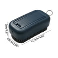 thumbnail image 2 of Pompotops Multifunctional Two-in-one Laundry Brush Plain Color Soft Hair Does Not Hurt Clothes Clothes Cleaning Brush Portable Folding Decontamination Shoe Brush Clearance, 2 of 2