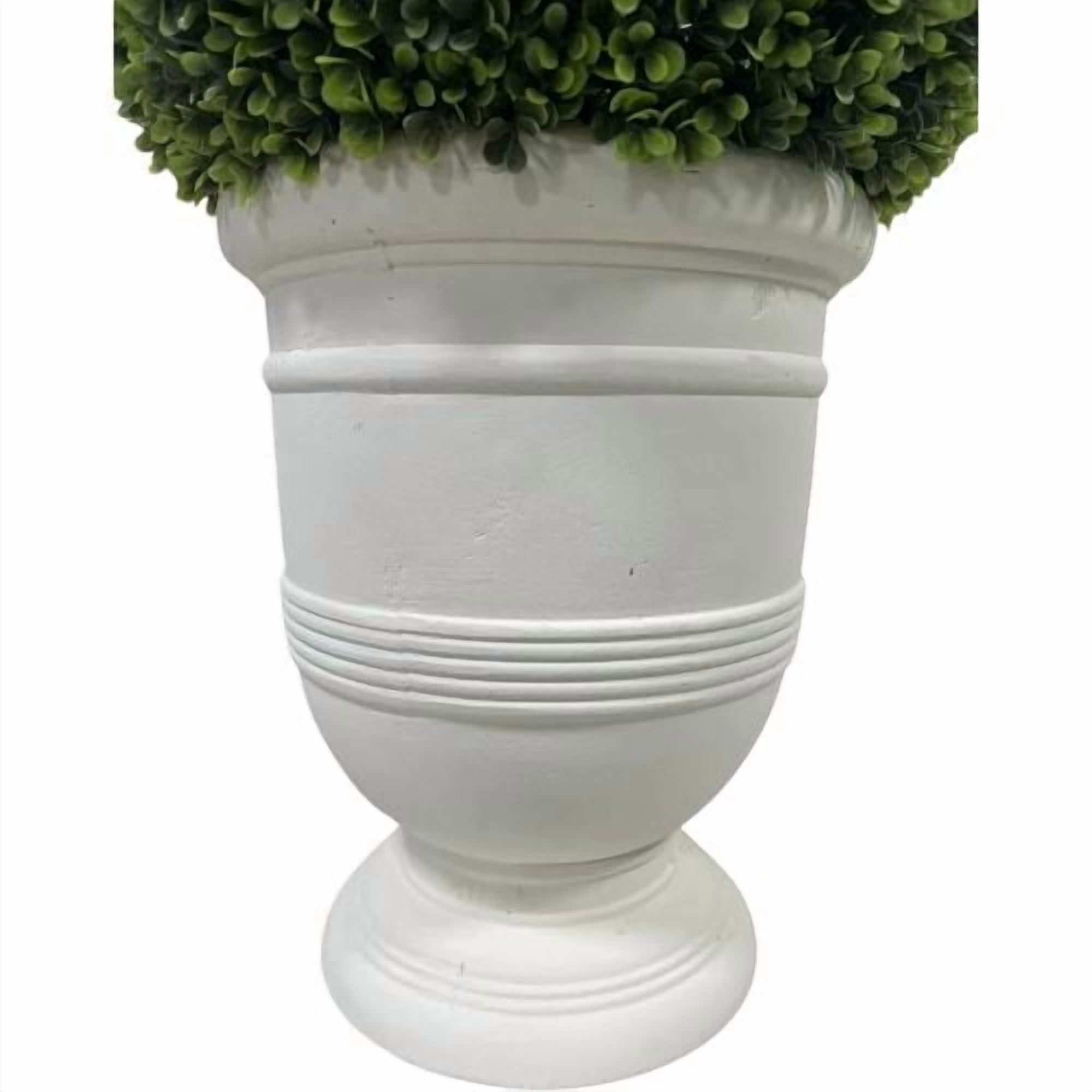 Holaki 24" potted artificial plants, UV-Resistant Faux Outdoor Plants for Porch, Garden, Front Door Decor, Indoor Home Office Decoration