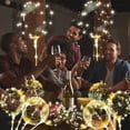 thumbnail image 6 of 10 LED Glowing Balloons with Sticks Wedding Birthday Party Decoration Bobo Warm White, 6 of 13