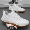 thumbnail image 2 of 2026 New Men'S Casual Sneakers | Breathable Korean Style, Thick Sole, Soft Sports Footwear, Trendy Versatile Fashion, Upper, Pvc Sole, Lace Closure, Low Top, All-Season, 2 of 7
