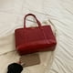 thumbnail image 2 of Bolso Mano Gamuza para Mujer Con Hombro Compras () Rojo, 2 of 7