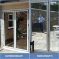 thumbnail image 4 of Tyeign One Way Window Film Mirror Effect, Heat Control Uv Blocking Reflective Sticker for Home Office Privacy, Static Cling Glass Tint for Living Room Bedroom, 50 X 200 Cm, 1 X One-Way Window Film, 4 of 7