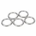thumbnail image 4 of Noref Stainless Steel Round Rings, Anti Rust Yoga Hanging Rings For Boat For Hammock, 4 of 8