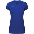 thumbnail image 4 of High Five 342222.060.S Ladies Truhit Short Sleeve Jersey, Royal - Small, 4 of 5
