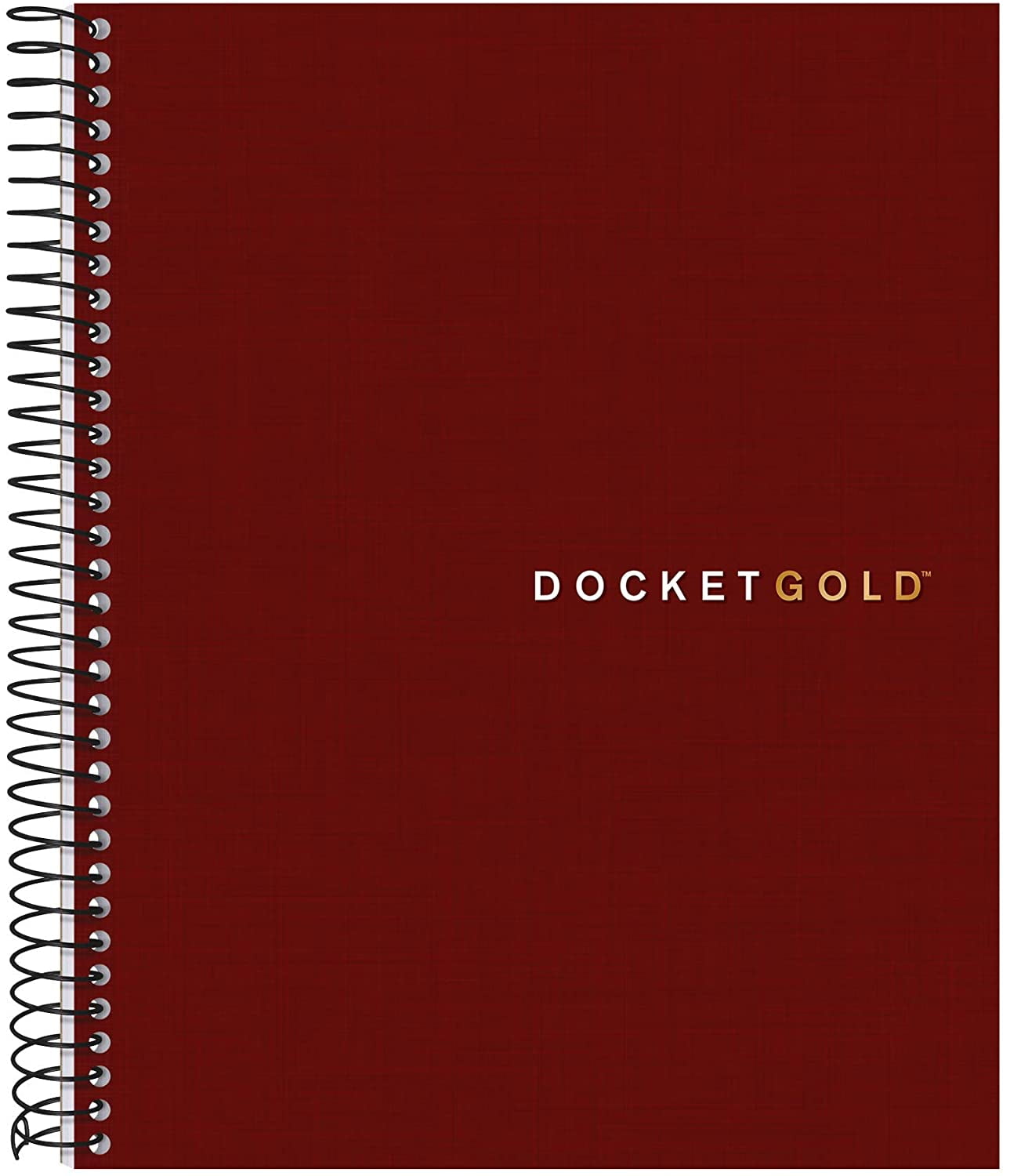 TOPS Docket Gold Project Planner, 63/4"x 81/2", Wire Bound, Project
