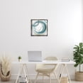 thumbnail image 2 of Stupell Industries Centric Overlapping Rings Abstract Painting Gray Floater Framed Canvas Art Print Wall Art, 18 x 18, 2 of 9