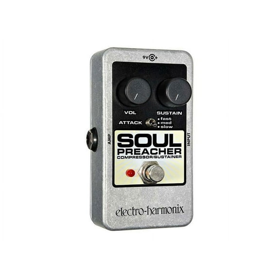 Electro-Harmonix Nano Soul Preacher Compressor/Sustainer Guitar Effects Pedal