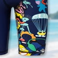 thumbnail image 5 of Staki Boys Swimming Trunks Boys Swim Trunks with Compression Liner Toddler Stretch Swim Shorts 9-17Y(Navy,13-14 Years), 5 of 7