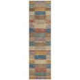 thumbnail image 2 of Addison Rugs Chantille Indoor/Outdoor Transitional Stripes Beige Washable Runner Rug, 2'3" x 7'6", 2 of 6