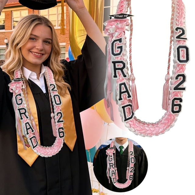 BotaniNest Double Layer Graduation Ribbon Ribbon Belt Honorary Rope Hand Woven Graduation Ribbon Graduation Sash Graduates' Commemorative