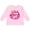 AD-Pink, variant on Inktastic Artist I Love Art Girls Long Sleeve Toddler T-Shirt