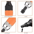 thumbnail image 3 of FlyFlise Air Die Grinder 1/4 Inch Pneumatic Rotary Tool Stepless, 3 of 8