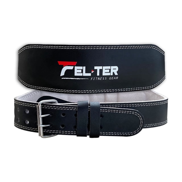 Cinturon Premium de Amarre Para Peso FELTER SPORTS Piel M