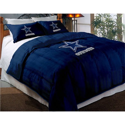 NFL Dallas Cowboys Comforter Set Twin Comforter with Shams