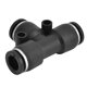 thumbnail image 3 of High quality Ten in a row pneumatic components PE4-6-8-10-12-16 T-type three-way quick pl, 3 of 5