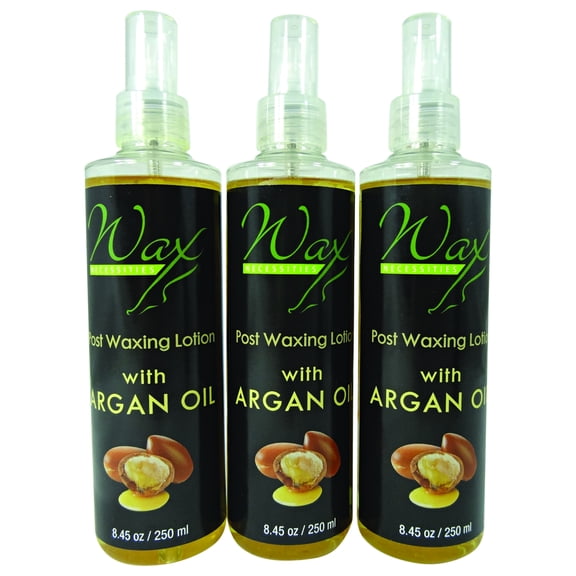 Waxness Wax Necessities Post Waxing Argan Oil Lotion 8.45 oz / 250 ml Pack of 3