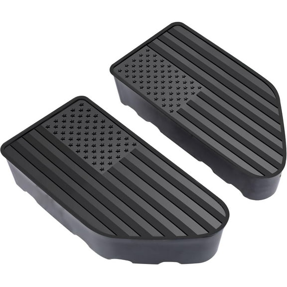 Bed Rail Stake Pocket for GMC Chevy Silverado/GMC Sierra 2500/3500HD(2020 2021 2022 2023 2024), Chevy Silverado/GMC Sierra 1500(2019-2024), Truck Rear Caps Bed Rail Holes Covers