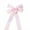 Pink, variant on Luoshdecor Christmas Satin Bows,13 in Smooth Bow with Twist Tie, Hanging Ornament Bowknot for Xmas Tree Winter Home Wreath Party Decor