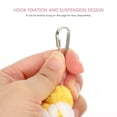 thumbnail image 4 of Miangastore Yellow Cotton Rope Toy for Small Pets Hamster Swing and Lizard Climbing 0.5 inch diameter, 4 of 8