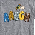 thumbnail image 3 of Peanuts - Aaugh Pattern Charlie Brown - Men's Short Sleeve Graphic T-Shirt, 3 of 6