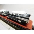 thumbnail image 6 of M.T.H. Electric Trains MTH RAILKING Pennsylvania Railroad Flat CAR W/Chevy Nomad Train 30-76873, 6 of 9