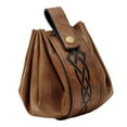 thumbnail image 5 of Coin Pouch Purse Durable Dice Bag for Photography Props Role Playing Present Brown, 5 of 8