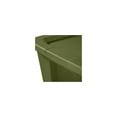 thumbnail image 6 of Sterilite 18 Gal. Tote, Plastic Storage Bin with Snap-on Lid, Olive, 6 of 10