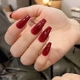 thumbnail image 4 of Elegant Fingernails Sticker ,Sweet Style Removable Full Coverage Nails for Daily Wear Party Use, 4 of 5