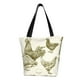 thumbnail image 1 of Fotbe Chickens Bolsa de Playa con Estampado, Bolsa de Hombro, Bolsa de Mano Espaciosa, Bolsa de Viaje Ligera, Bolsa de Compras Versátil, 1 of 6