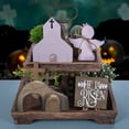 thumbnail image 4 of ZZHZGZ Easter Resurrection Scene Easter Scene Wooden Decoration Easter Day Tiered Tray Decoration Easter Day Table Wooden Sign Decorations Tabletop Decoration For Easter Day Party Home, 4 of 5
