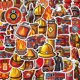 thumbnail image 1 of Pegatinas impermeables con diseño de bombero, diseño de camión de bomberos, 61 unidades, 1 of 2