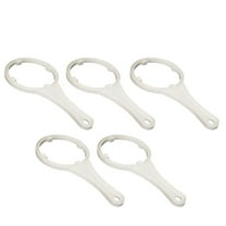 WHAMVOX 5pcs Plastic 10 Inch Filter Housing Wrench Spanner for Water Purifier (White)