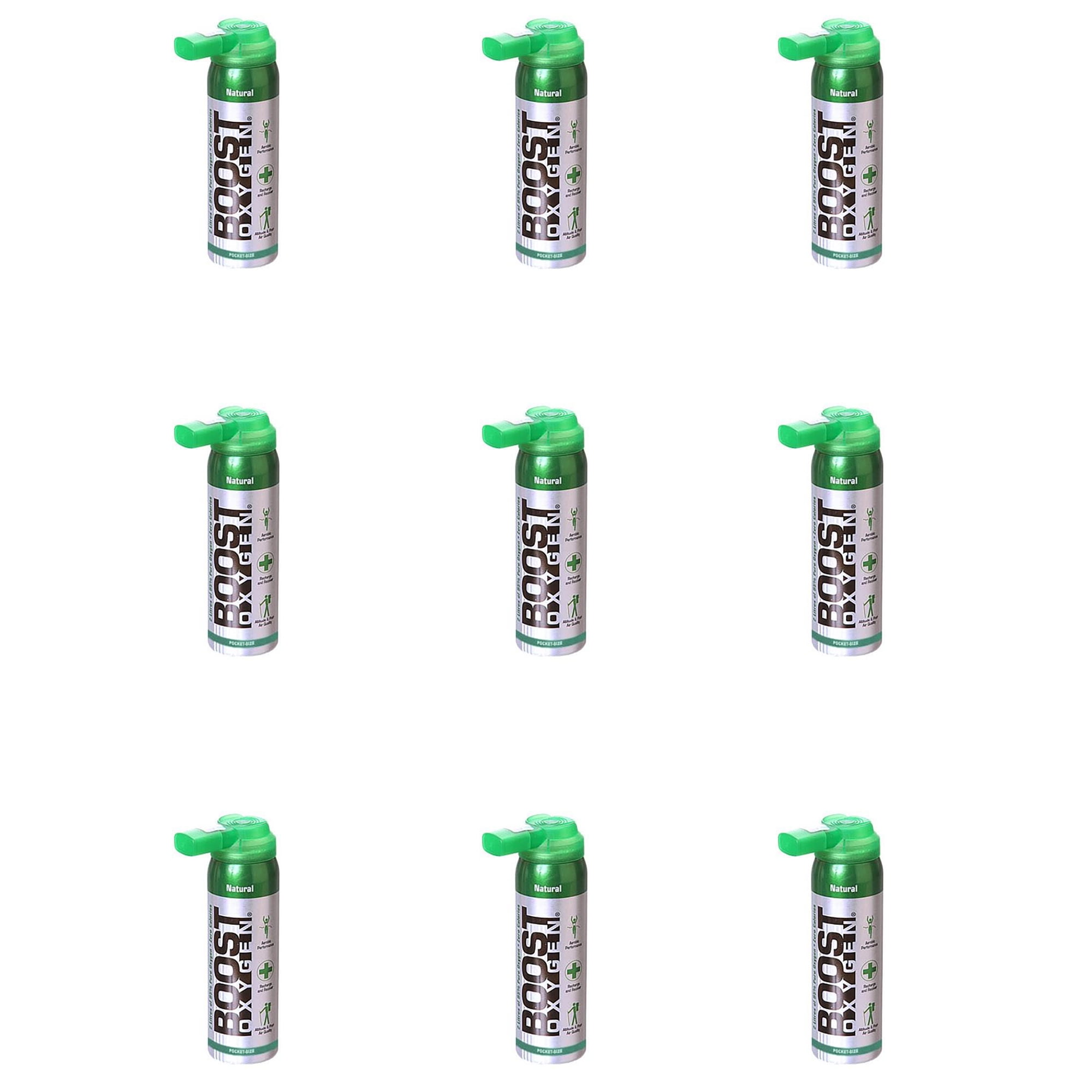 Boost Oxygen Canned 2Liter Natural Inhaler Canister Bottle, Flavorless