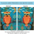 thumbnail image 5 of Toland Home Garden Wise Guys Bird Owl Flag Double Sided 28x40 Inch, 5 of 5