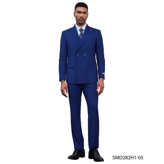 Mens-suit Double Breasted by Stacy Adams