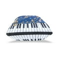 thumbnail image 4 of Piano Keys Shining Stars Notes Throw Pillow Covers Pillowcases 18 x 18 Inch Home Decor 2 Packs for Bedroom Sofa, 4 of 6